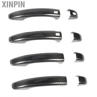 Xinpin Exterior Door Handle Cover Car Protector Carbon Fiber Durable  Scratch for