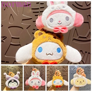 Norman Kuromi กระเป๋าใส่เหรียญ จี้ตุ๊กตา My Melody กระเป๋าสตางค์ การ์ตูนนุ่ม สําหรับผู้หญิง / เด็ก