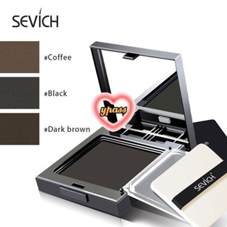 CYREAL CYREAL Sevich 12G Hair Line Powder Waterproof Dark Brown Hair Shadow Powder,แป้งเพื่อเปลี่ยนสีผม3สีปกปิดทันที