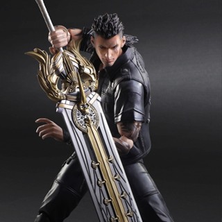 Figma ฟิกม่า Model Figure ฟิกเกอร์ โมเดล Play Arts Kai Final Fantasy XV Gladiolus Action ไฟนอลแฟนตาซี กราดิโอลัส