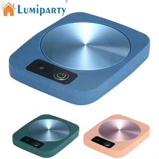 Lumiparty ที่รองแก้วกาแฟ แก้วมัก แบบอะลูมิเนียมโลหะ สําหรับกาแฟ ชา โกโก้ นม อาหาร ผลไม้ เทียน