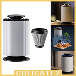 [Cuticate2] อุปกรณ์กรองฝุ่น ควันบุหรี่ เสียงรบกวนต่ํา ชาร์จ USB ทนทาน สําหรับห้องนอน รถยนต์ สํานักงาน บ้าน โต๊ะ