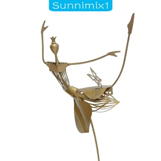 [Sunnimix1] ฟิกเกอร์ รูปปั้นเด็กผู้หญิงเต้นรํา สไตล์โมเดิร์น สําหรับตกแต่งบ้าน โต๊ะ ทางเข้า