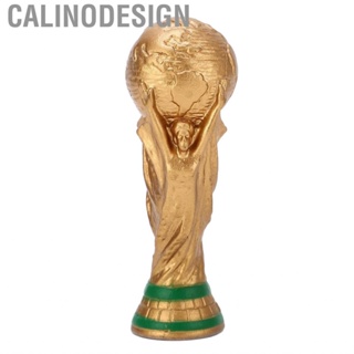 Calinodesign World  Trophy Decoration  Eco Friendly 2.8in Height Great Hand Feel Attention Grabbing Decorative Soccer Ornament for Bedside Table