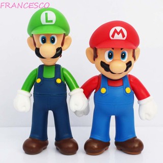 Francesco โมเดลฟิกเกอร์การ์ตูนอนิเมะ Mario Super Mario Bros ของเล่นสําหรับเด็ก