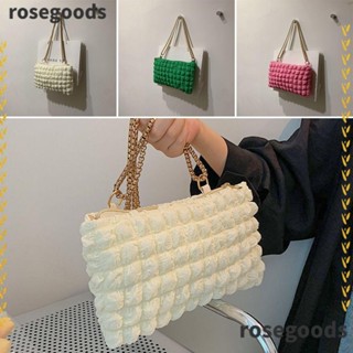 Rosegoods1 กระเป๋าสะพายข้าง ลําลอง ของใช้ในครัวเรือน กระเป๋าใต้วงแขน