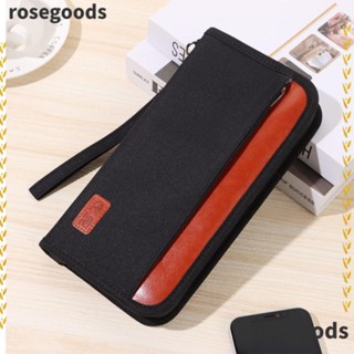 Rosegoods1 ที่ใส่หนังสือเดินทาง กันน้ํา RFID Blocker ID Card Holder