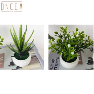 【ONCEMOREAGAIN】Artificial Potted Plant Plants Potted Realistic Artificial Decor Decoration