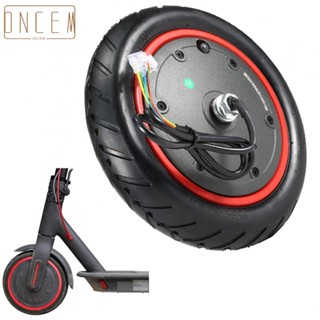 【ONCEMOREAGAIN】Motor Wheel Aluminum Alloy Electric Scooter Engine Motor Front Wheel Assembled