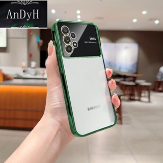 Andyh เคสโทรศัพท์มือถือแบบนิ่ม TPU ใส กันรอยกล้อง สําหรับ Samsung A52 A52S