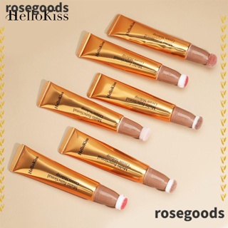 Rosegoods1 ปากกาแต่งหน้า มัลติฟังก์ชั่น เกลี่ยง่าย แท่งแต่งหน้า เนื้อแมตต์ เสร็จสมบูรณ์ บลัชออน ปากกาแต่งหน้า