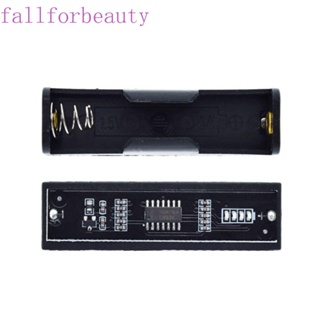 Fallforbeauty เครื่องทดสอบระดับแบตเตอรี่ ความจุ AAA ขนาด 7 โวลต์มิเตอร์ ทดสอบแบตเตอรี่