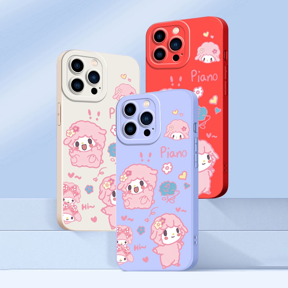 VIVO Y21 Y33S Y33T Y15S Y50 Y20 Y20S Y12S Y12A Y17 Y15 Y12 Y16 Y19 Y91C V25 V23 V23E V20 Pro 5G เคสวีโว่ Sweet Lamb เคส - รูปที่ 2