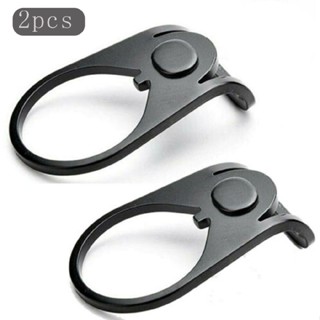 New 2pcs Buckle Strap Quick Detach Steel End Plate Sling Swivel Adapter Mount