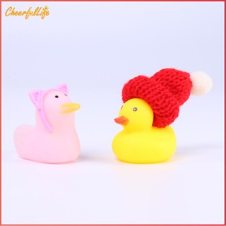 ❉ Cheerful ปฏิทินยาง 24 ช่อง สุ่มลายเป็ด สําหรับปาร์ตี้คริสต์มาส