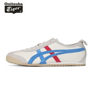 [ASICS] Onitsuka รองเท้ากีฬาลําลอง ส้นแบน ระบายอากาศ ใส่สบาย สําหรับผู้ชาย และผู้หญิง MEXICO 66