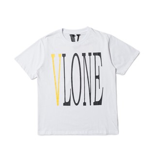 【Limited Edition】เสื้อยืดผ้าฝ้าย พิมพ์ลาย V.LON.E สะดุดตา