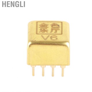 Hengli V6 Dual Op Amplifier  V6 Dual Op Amp Copper for CDs Music Players