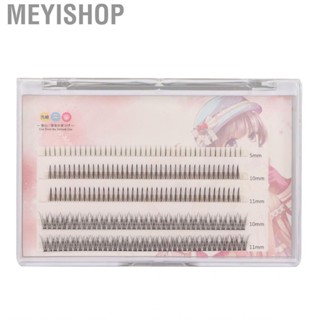 Meyishop A Shape Cluster Lashes  Individual Portable Fluffy DIY Curly for Beauty Salon