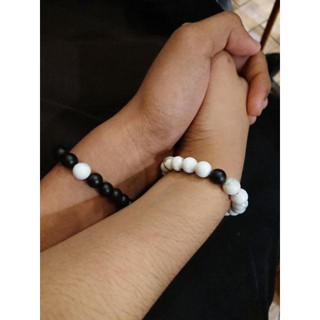 2Pcs Natural Stone Beads Distance Couple Bracelet Men Women Jewelry Gift Clearance sale