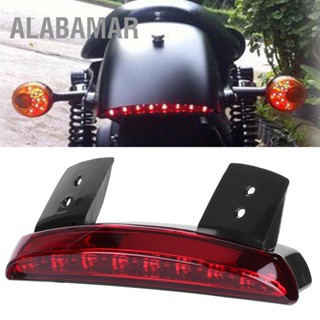 ALABAMAR LED เบรคไฟท้ายรถจักรยานยนต์ด้านหลังบังโคลนไฟท้ายติดตั้งพอดีสำหรับ XL 883L 883N