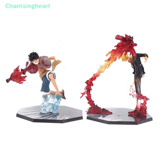 &lt;Chantsingheart&gt; โมเดลฟิกเกอร์ Pvc อนิเมะ Monkey·D·Luffy Roronoa Ace ของเล่น ของสะสม สําหรับเด็ก