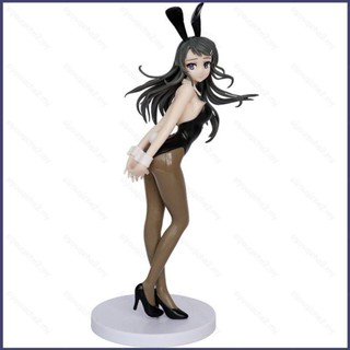 Sy2 โมเดลตุ๊กตาฟิกเกอร์ Sakurajima Mai Action Figure Bunny Girls ของเล่น ของสะสม สําหรับเด็ก ตกแต่งบ้าน YS2