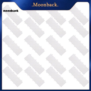 &lt;moonback&gt; สติกเกอร์กาว เคลือบแว็กซ์ สําหรับตกแต่งบ้าน 20 แผ่น