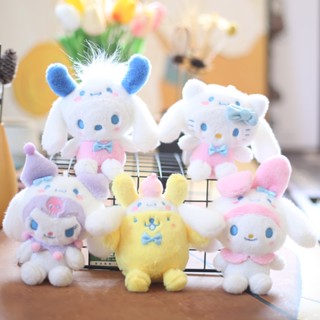 พวงกุญแจ จี้ตุ๊กตา Sanrio Kuromi My Melody Cinnamoroll Pachacco น่ารัก สําหรับแขวนกระเป๋าเป้สะพายหลัง