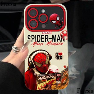 เคสโทรศัพท์มือถือ แบบนิ่ม ลายการ์ตูนสไปเดอร์แมน สําหรับ Apple Iphone 14 13promax 12 11 xs xr RYTK