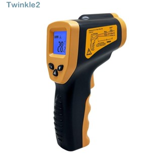 Twinkle เครื่องวัดอุณหภูมิอาหารดิจิทัล -58℉ ถึง 1022℉ (-50°C ถึง 550°C) D:S=12:1 เครื่องวัดอุณหภูมิอินฟราเรด , เครื่องวัดอุณหภูมิเลเซอร์ในครัวเรือน เนื้อสัตว์, กริด, เครื่องยนต์