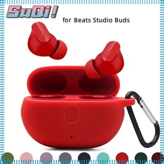 Suqi เคสซิลิโคน กันกระแทก พร้อมพวงกุญแจ สําหรับ Beats Studio 2 ชิ้น