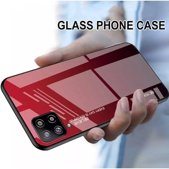 เคส Samsung galaxy A42 สำหรับซัมซุง กระจกสองสี กันกระแทก TPU Case