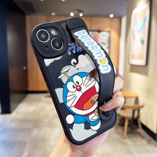 เคสโทรศัพท์ซิลิโคน TPU แบบนิ่ม ลายการ์ตูนโดราเอมอน มีสายคล้อง สําหรับ Samsung A23 A32 A52 A52s A53 5G S20 S21 S22 S23 Plus Ultra FE | Xmd W016