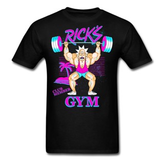 Rick And Morty Ricks Gym Club Member Shirt Funny Cartoon T-Shirt_03