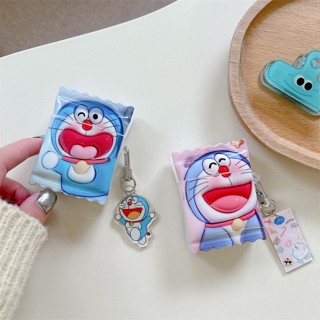 เคสซิลิโคน สำหรับ Airpods Pro2 AirPods Pro Airpods 3 gen3 AirPods 2 Cute Cartoon Doraemon โดราเอมอน Protective Silicone Case