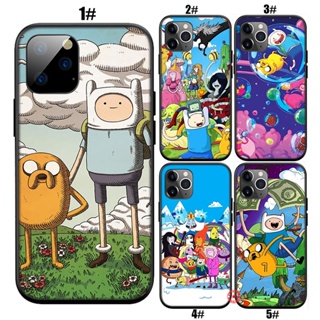 Pj1 เคสโทรศัพท์มือถือแบบนิ่ม ลาย Adventure Time สําหรับ iPhone 13 12 Pro Max Mini XS Max X