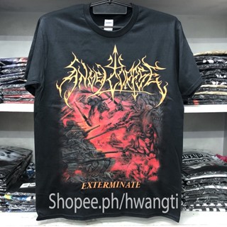 oversize T-shirt เสื้อยืด ANGEL CORPSE - EXTERMINATE SHIRT DTG (M-011) S-5XL