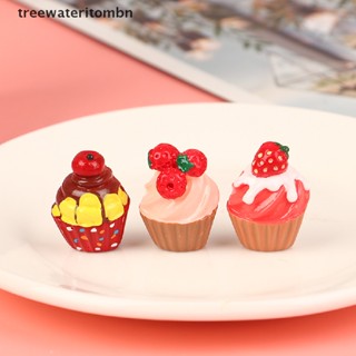 Tt ขนมเค้ก ขนมหวาน อาหารน่ารัก ขนาดเล็ก สําหรับบ้านตุ๊กตา 5 ชิ้น ต่อชุด