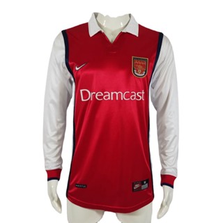 เสื้อกีฬาแขนสั้น ลายทีมชาติฟุตบอล Arsenal 99 00 AAA แห้งเร็ว สําหรับผู้ชาย ไซซ์ S - XXL