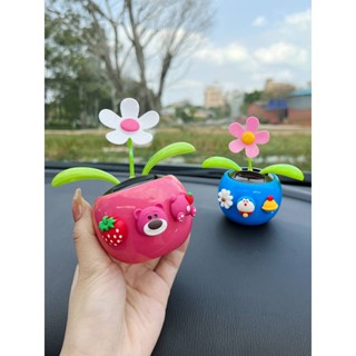 Cute Car Decoration Creative Trending Shaking Head Balloon Apple like Flower Car Car Decoration SUNFLOWER Girl 8HVs