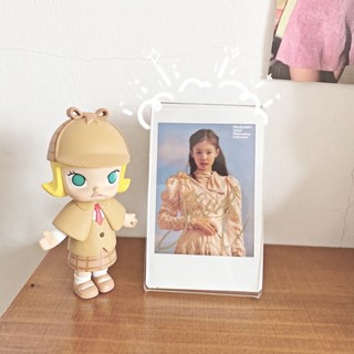 กรอบรูปอะคริลิคใส DIY ขาตั้งไอดอล ที่วางรูปภาพ โปสเตอร์ ขาตั้งโชว์