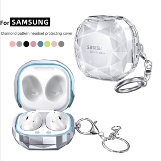 เคสใส ประดับเพชร สําหรับ Galaxy Buds 2 Galaxy Buds Pro Galaxy Buds Live PC Samsung