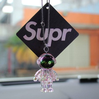 New Hanging Astronaut Spaceman Automobile Hanging Ornament Hanging Decoration Car Rearview Mirror Decoration Aromatherapy Pendant Perfume pQAJ