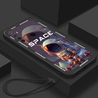 เคสโทรศัพท์มือถือ Tpu แบบนิ่ม ลายนักบินอวกาศ NASA สําหรับ Realme 5i C3 5 6i 6 9 Pro Plus 5G 7 7Pro Realme C35 8