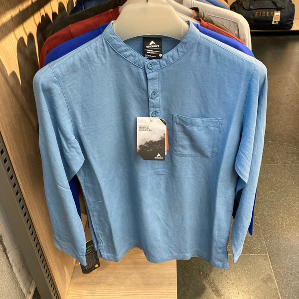 KEMEJA EIGER 1989 KIDS SHIRT CALIGO LS SHIRT JR SERIES