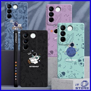 เคส Vivo V27 V27E Soft Case Creative Vivo V27 V27E Case Silicone Case Vivo V27 V27E Astronaut Case Cartoon Case 2C-SS