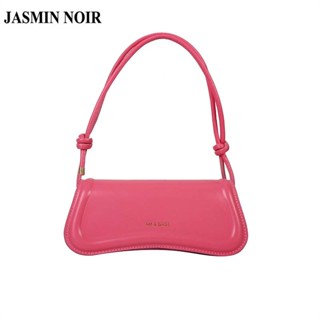 Jasmin NOIR กระเป๋าสะพายไหล่ กระเป๋าถือ หนัง PU แฟชั่นสําหรับสตรี