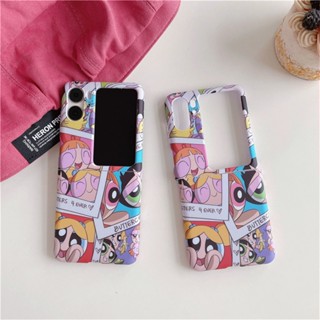 เคสมือถือ แบบแข็ง เนื้อแมตต์ ลายการ์ตูนน่ารัก สําหรับ Oppo Find N2 Oppo Find N 2 Flip Funda