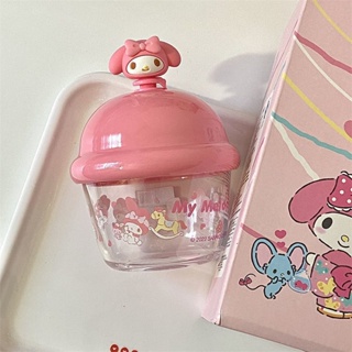 ถ้วยนม Hellokitty น่ารักมินิขนาดกะทัดรัด ins มูลค่าสูง Merlotti Sanrio แก้วน้ำผู้หญิง